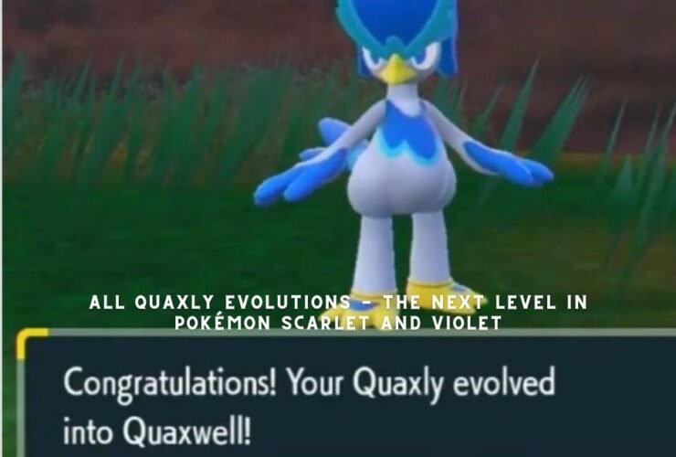 All Quaxly Evolutions - The Next Level in Pokémon Scarlet and Violet