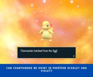 Can Charmander be shiny in Pokémon Scarlet