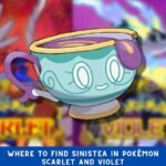 Where to find Sinistea in Pokémon Scarlet